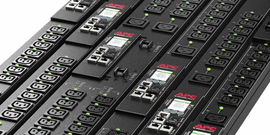 シュナイダーエレクトリック APC Rack PDU 9000 Switched、ZeroU、16A、100/200V、(21)C13/C15 ＆ (3) C19/C21 APDU9959J | シュナイダーエレクトリック ラックマウントPDU Metered [In